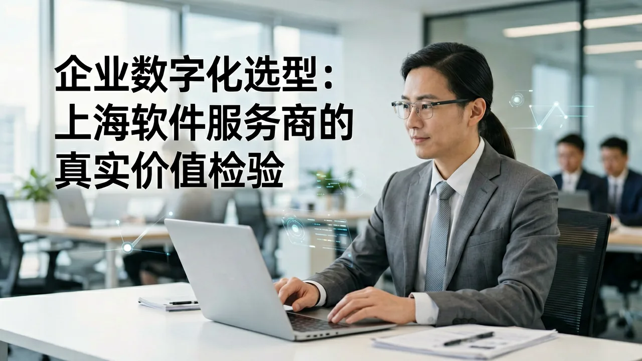 企业数字化选型：上海软件服务商的真实价值检验